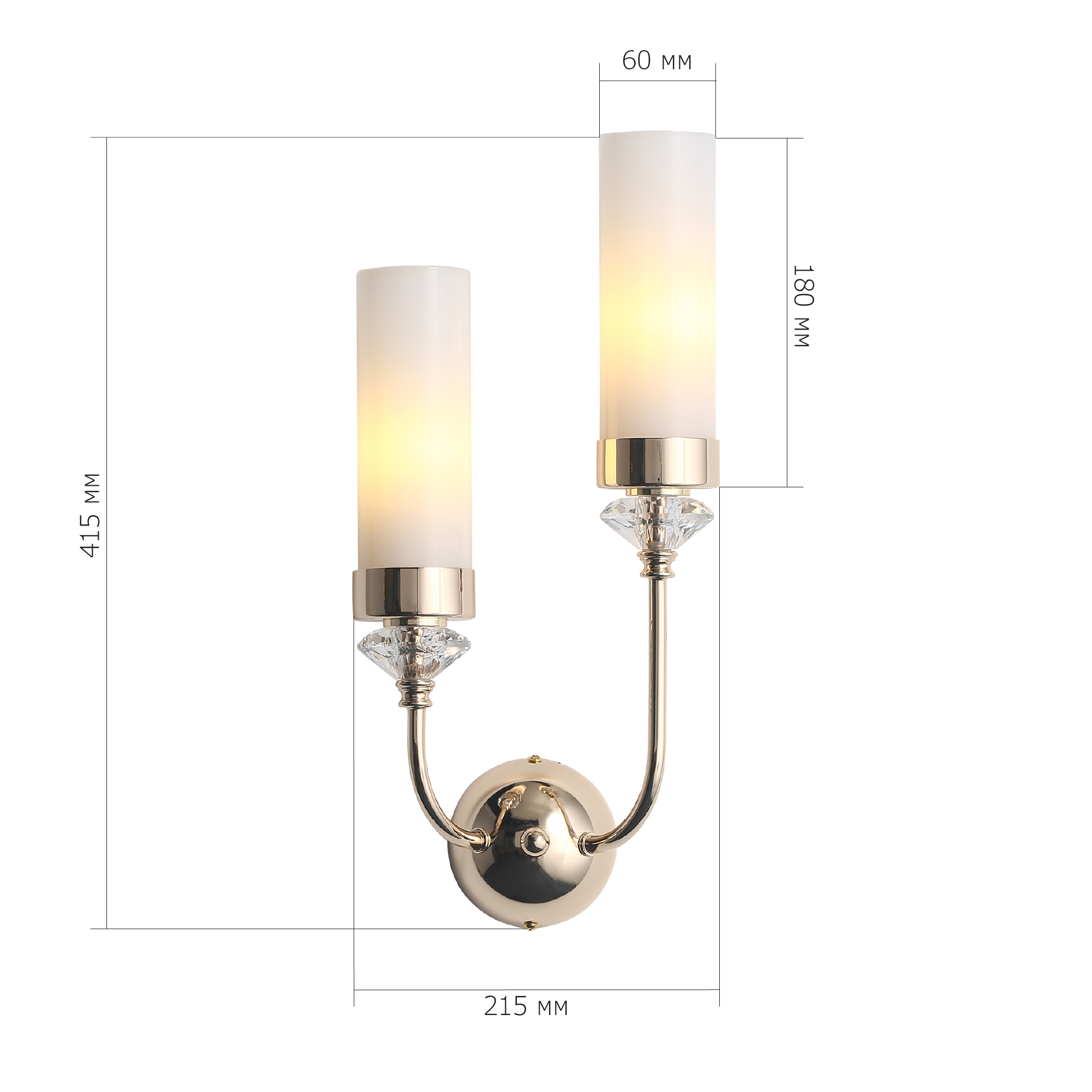 картинка SL1402.251.02 Светильник настенный ST-Luce ЭЛЕГРА от магазина pro-decor.kz
