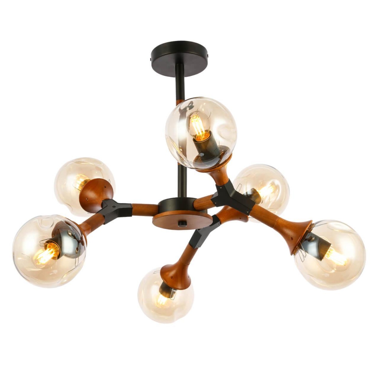 картинка Потолочная люстра Evoluce Raquel SLE109402-06 от магазина pro-decor.kz