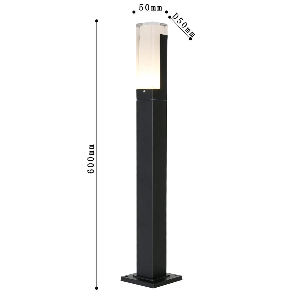 картинка Уличный светодиодный светильник Favourite Pillar 2861-1F магазин pro-decor.kz являющийся официальным дистрибьютором в Казахстане картинка Уличный светодиодный светильник Favourite Pillar 2861-1F от магазина pro-decor.kz