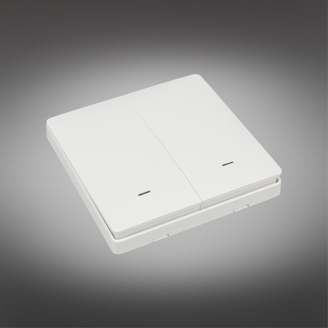 картинка APL.0190.00.02/RT-A-ZS-EU2 Выключатель двухклавишный от магазина pro-decor.kz