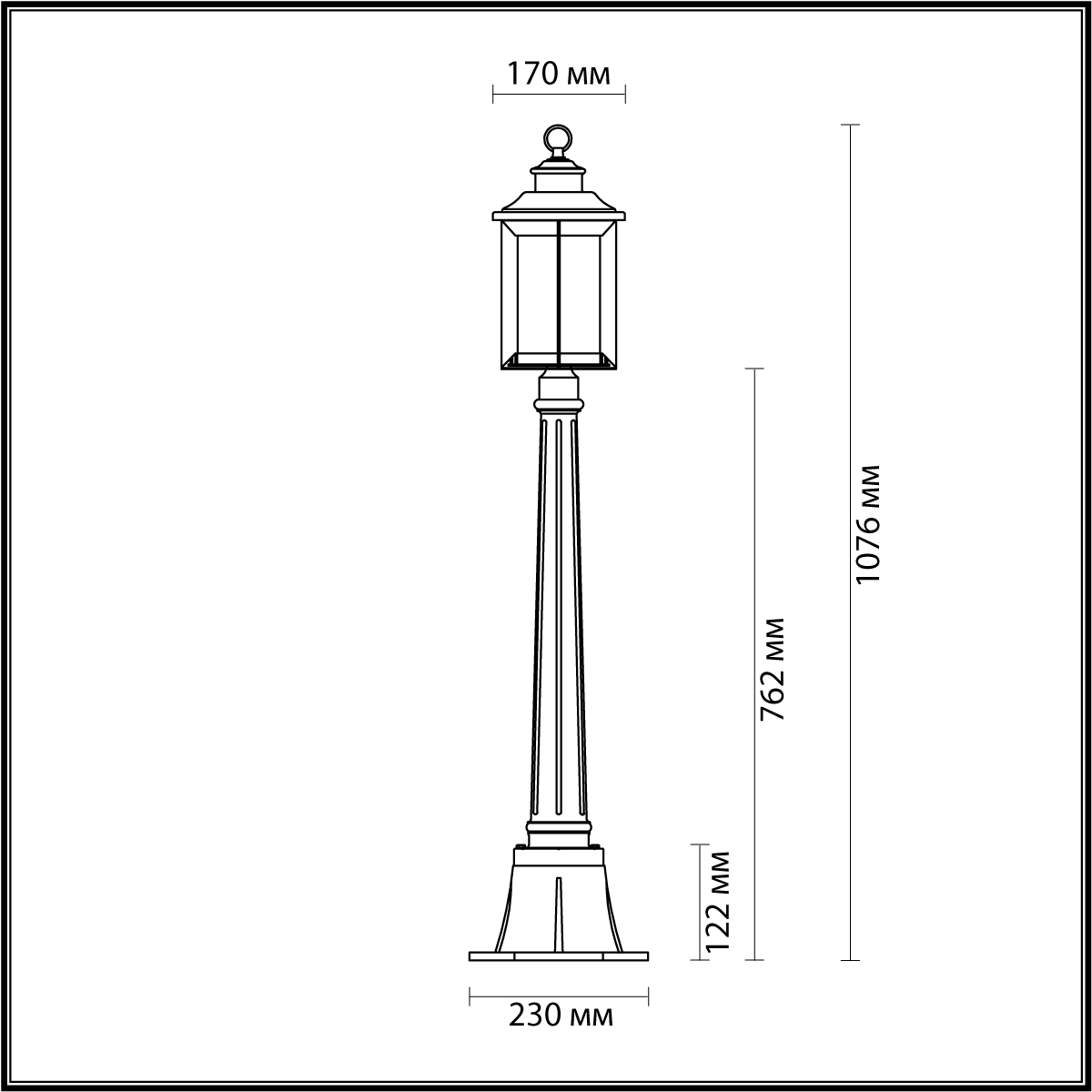 картинка Уличный светильник Odeon Light Nature Mavret 4961/1F магазин pro-decor.kz являющийся официальным дистрибьютором в Казахстане картинка Уличный светильник Odeon Light Nature Mavret 4961/1F от магазина pro-decor.kz