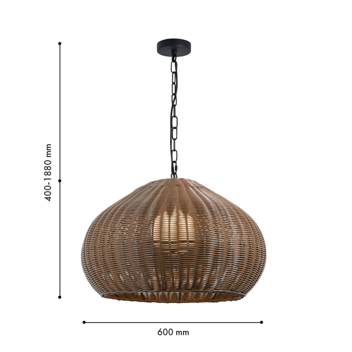 картинка Подвесной светильник Favourite Wicker 4884-1P  от магазина pro-decor.kz