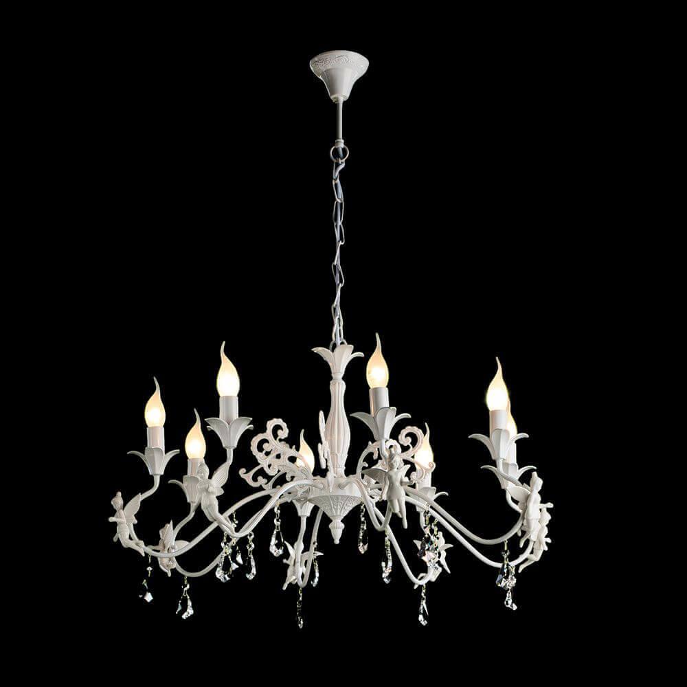 картинка Подвесная люстра Arte Lamp Angelina A5349LM-8WH от магазина pro-decor.kz