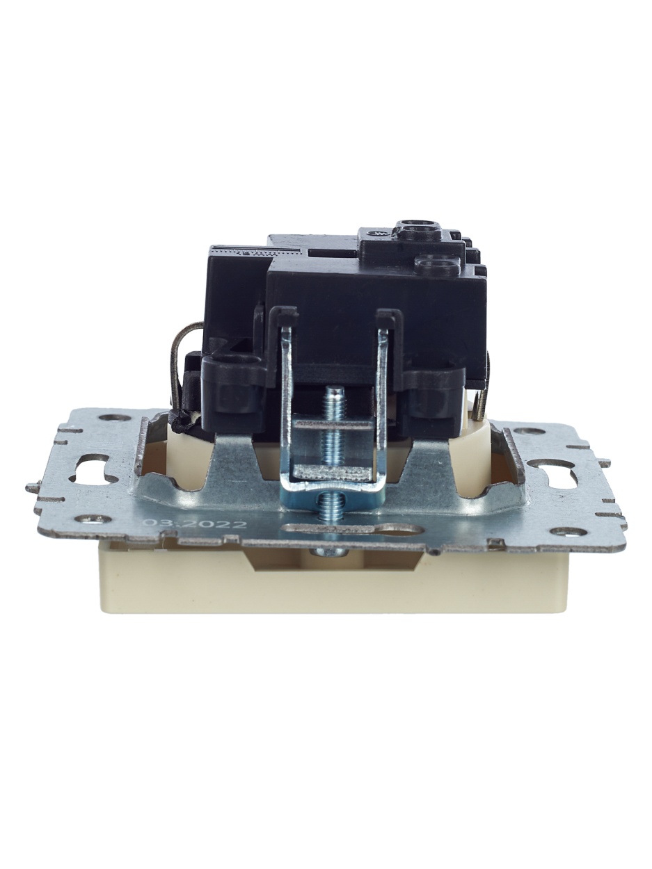 картинка BRITE Роз. с з/к/ш 16А РС14-1-0-БрКр беж. IEK от магазина pro-decor.kz