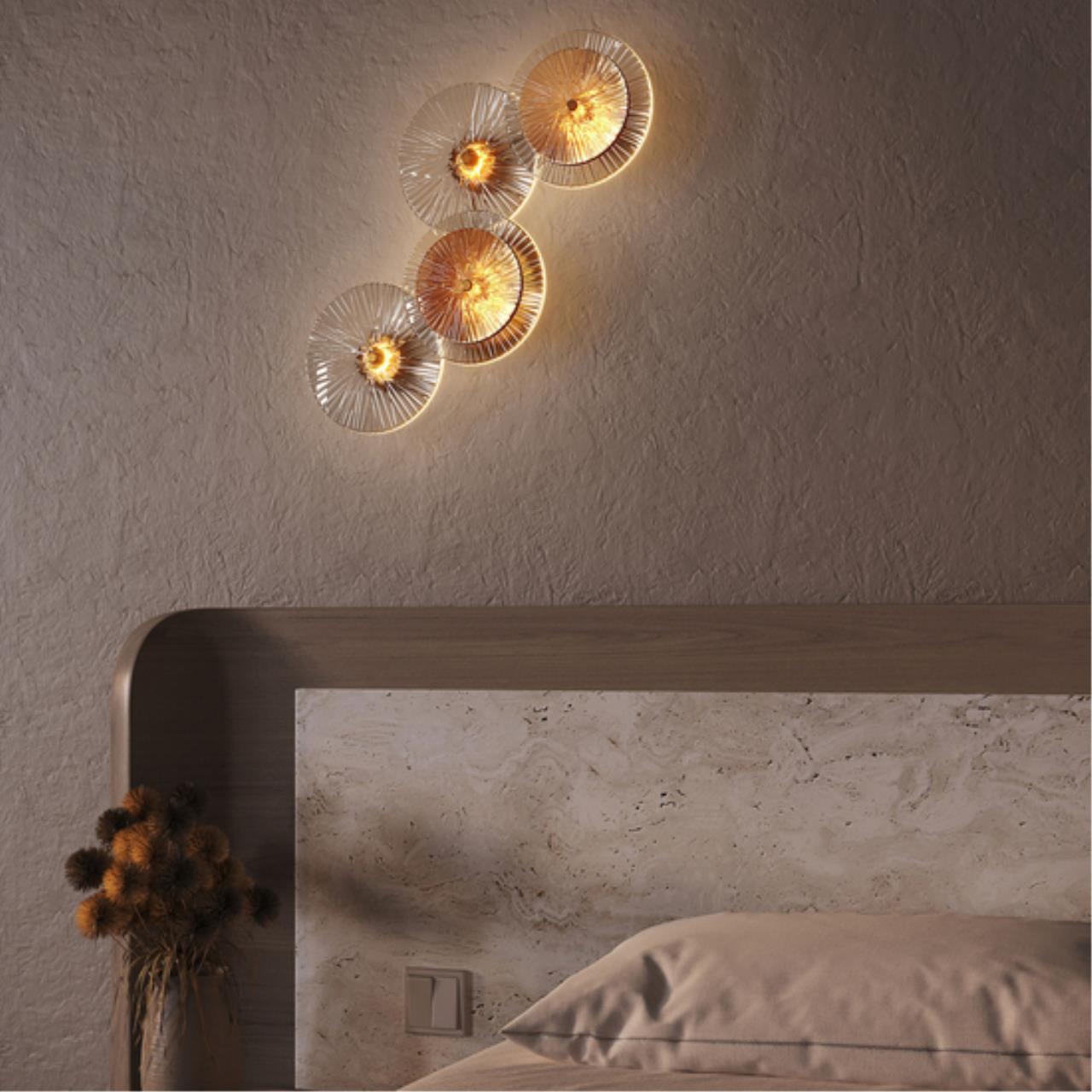 картинка Настенный светильник Arte Lamp AJOUR A1258AP-4PB от магазина pro-decor.kz