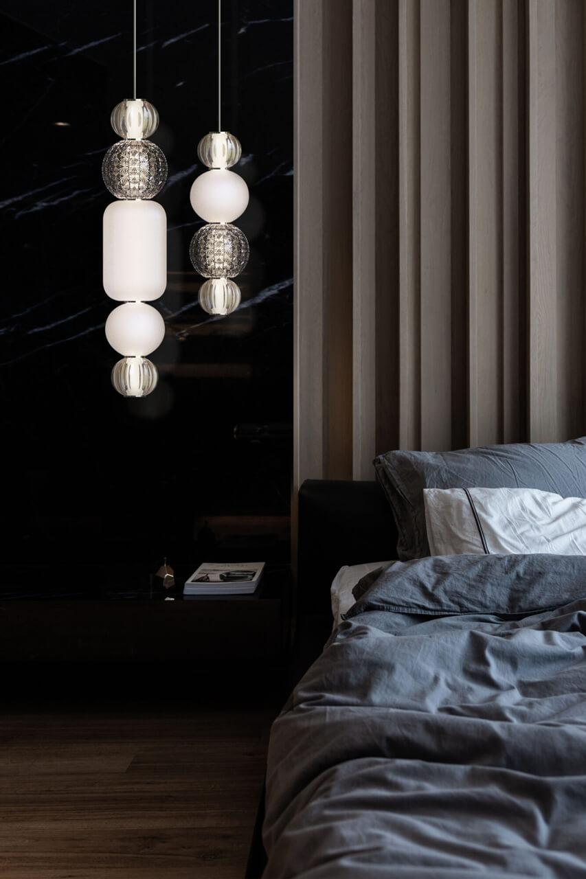 картинка Подвесной светодиодный светильник Maytoni Collar P069PL-L17CH3K от магазина pro-decor.kz