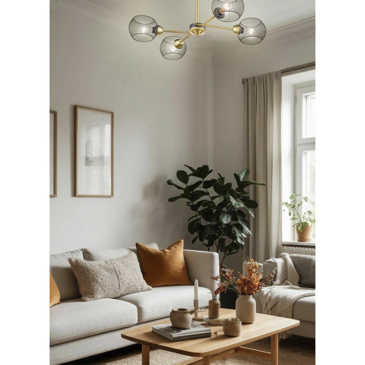 картинка 8247/4C Lumion Люстра потолочная TUNARA от магазина pro-decor.kz