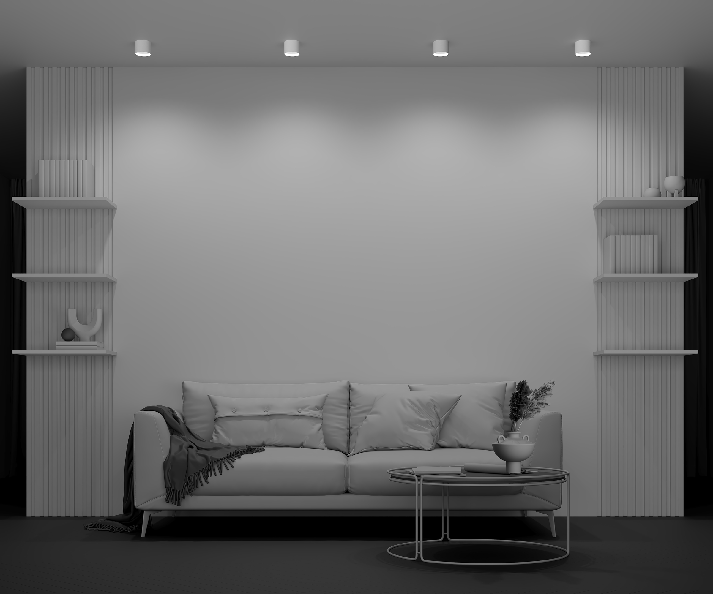 картинка Потолочный светильник Technical C096L-GX53-WBS от магазина pro-decor.kz