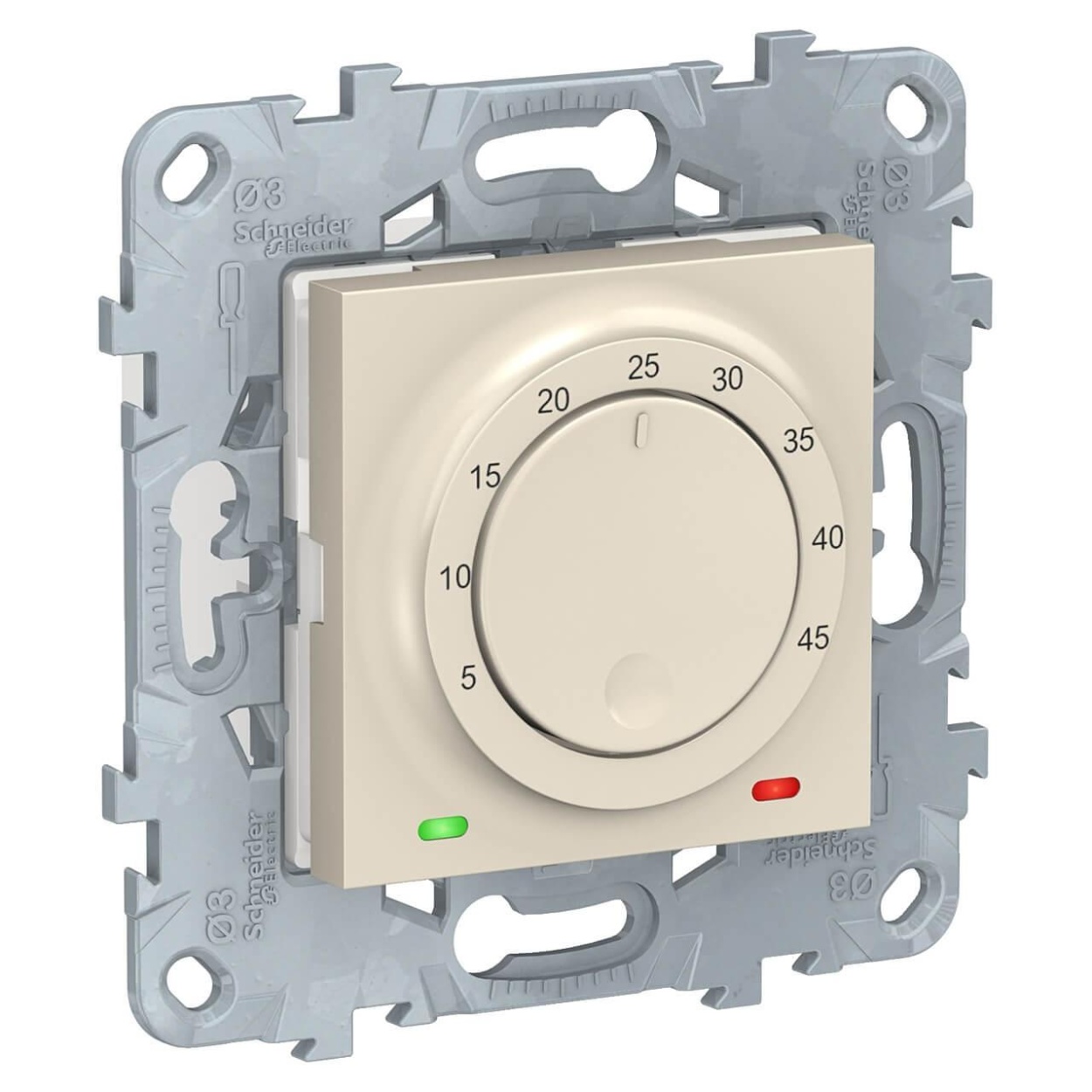картинка Термостат Schneider Electric Unica New NU550344 магазин pro-decor.kz являющийся официальным дистрибьютором в Казахстане картинка Термостат Schneider Electric Unica New NU550344 от магазина pro-decor.kz