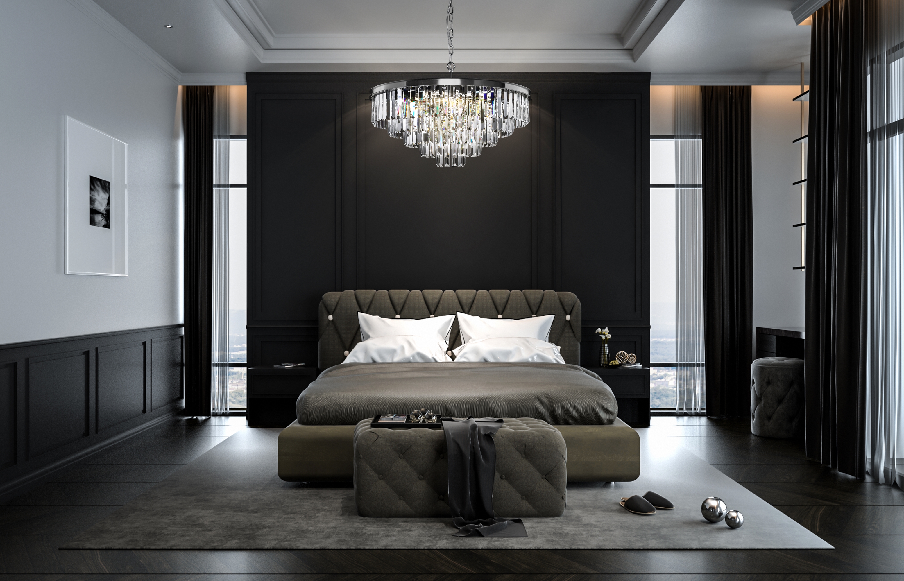 картинка Подвесная люстра Maytoni Revero MOD085PL-12CH от магазина pro-decor.kz