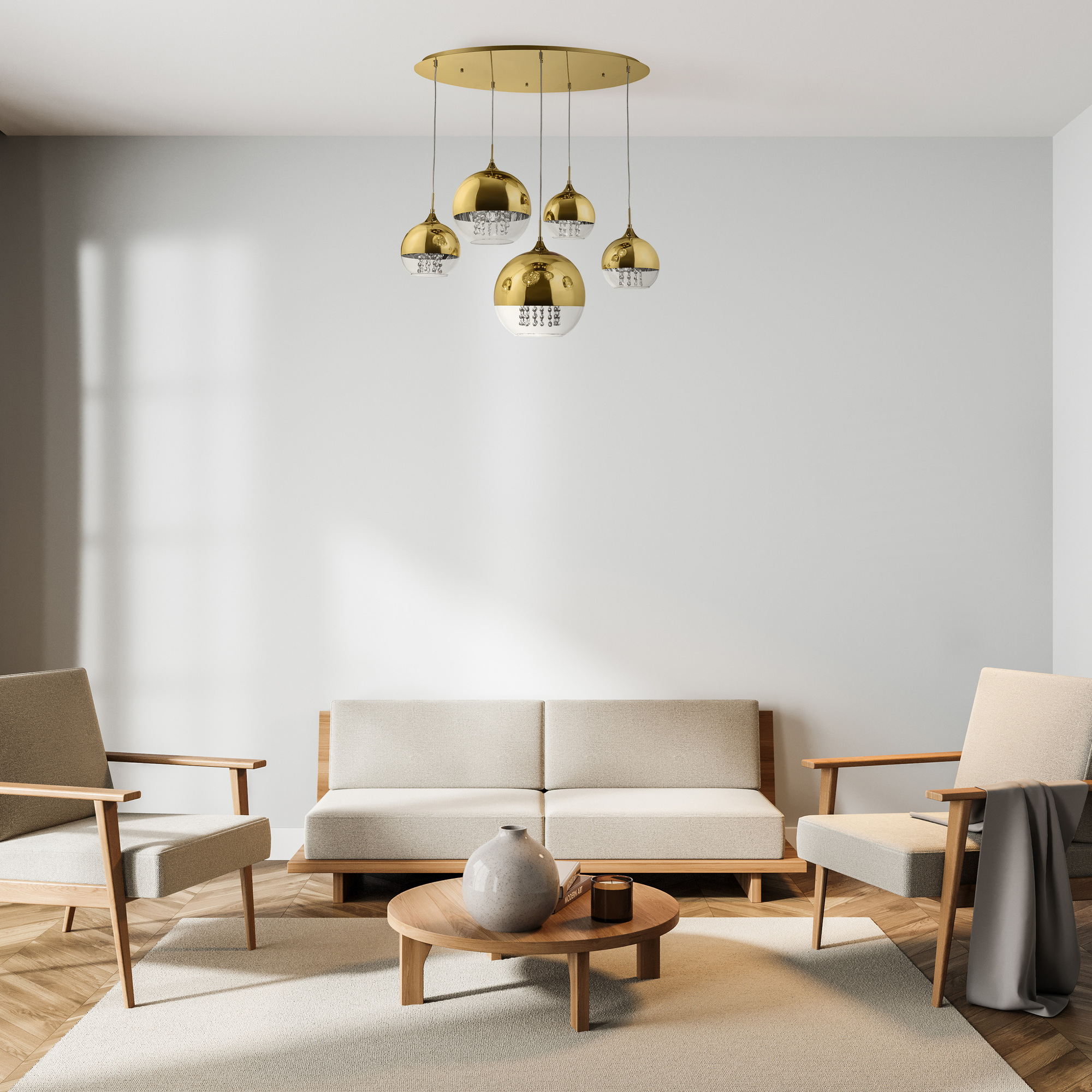 картинка Подвесная люстра Maytoni Fermi P140-PL-170-5-G магазин pro-decor.kz являющийся официальным дистрибьютором в Казахстане картинка Подвесная люстра Maytoni Fermi P140-PL-170-5-G от магазина pro-decor.kz