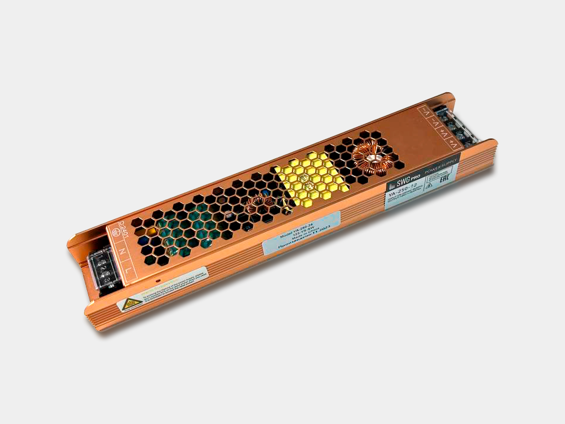 картинка Блок питания для светодиодной ленты, 250Вт, 12В от магазина pro-decor.kz