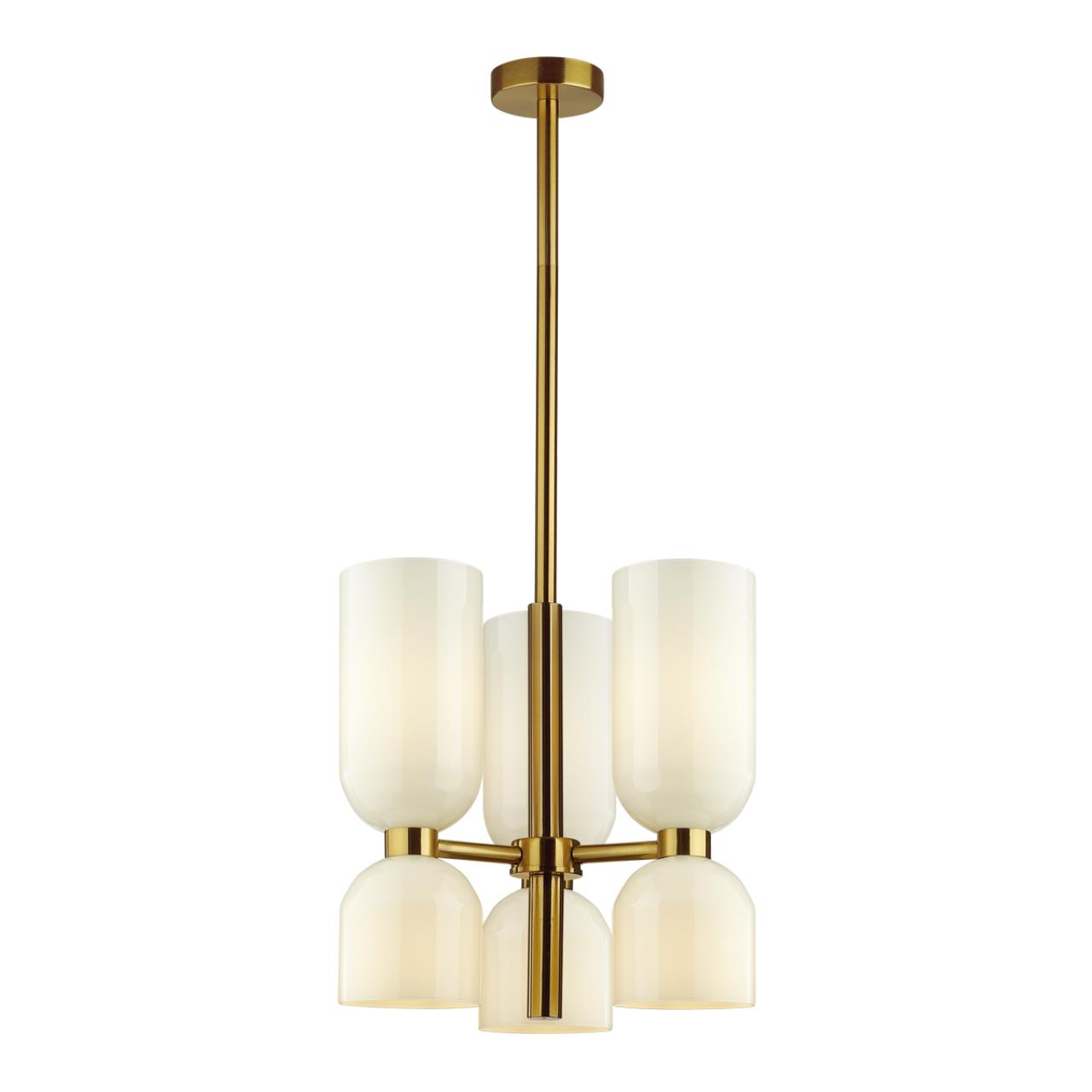 картинка Подвесная люстра Odeon Light Midcent Orinoco 4798/6 от магазина pro-decor.kz