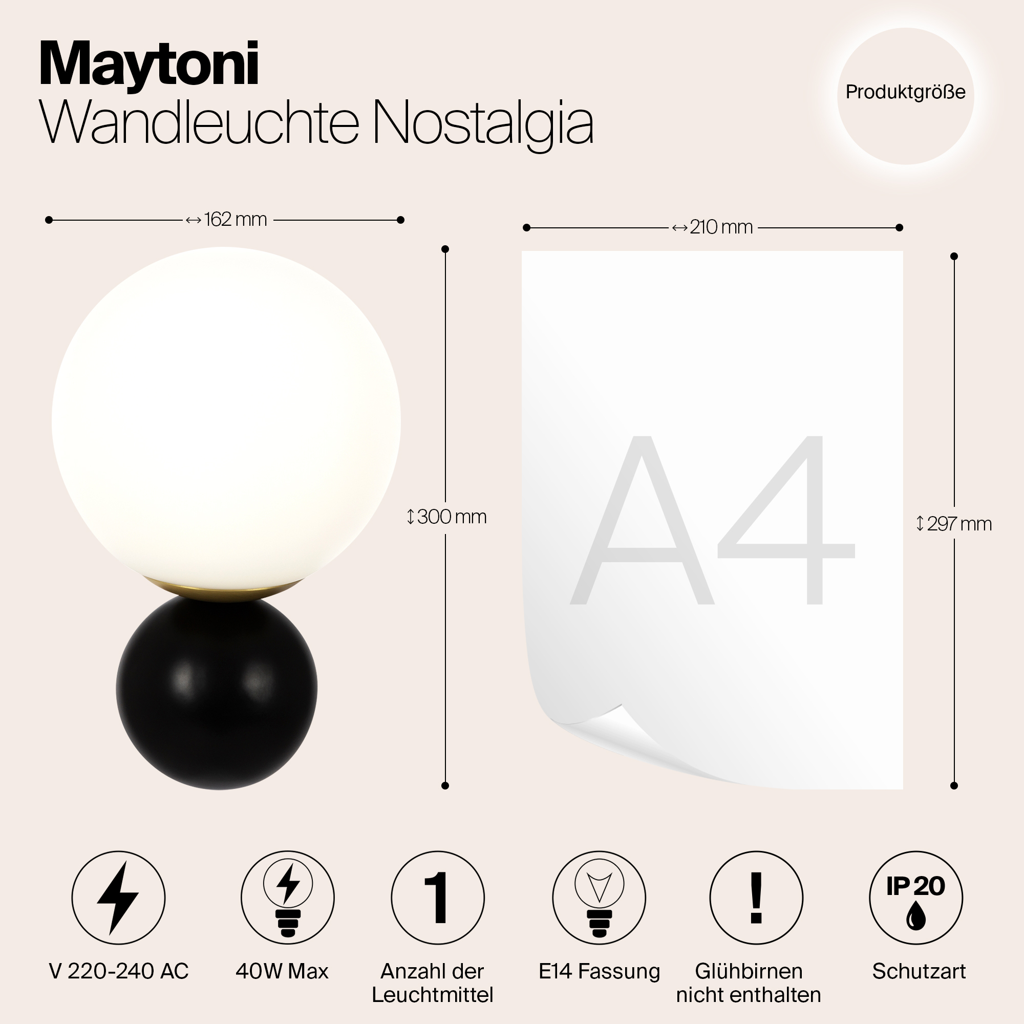 картинка Настенный светильник (бра) Maytoni MOD048WL-01G магазин pro-decor.kz являющийся официальным дистрибьютором в Казахстане картинка Настенный светильник (бра) Maytoni MOD048WL-01G от магазина pro-decor.kz