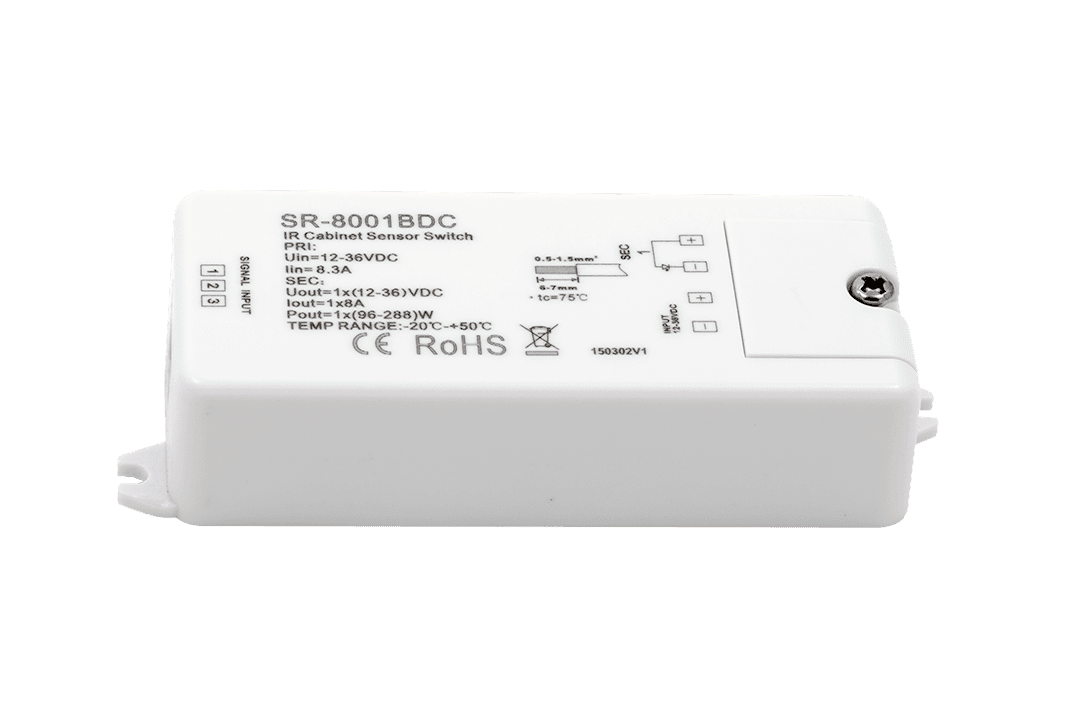 картинка "ИК-датчик ""открытие-закрытие двери"" черный 12-36 В" от магазина pro-decor.kz