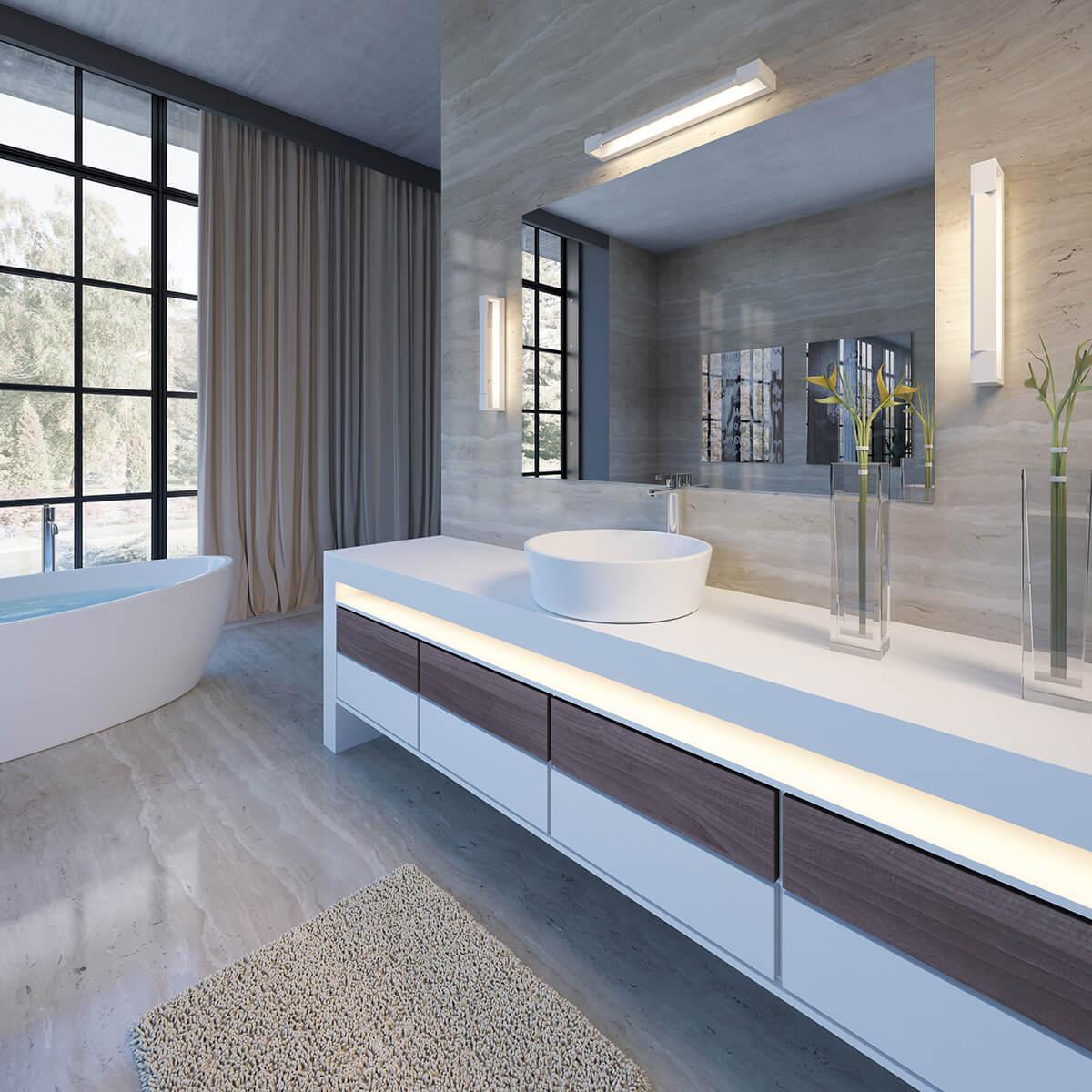 картинка Настенный светодиодный светильник Odeon Light Hightech Arno 3887/18WW от магазина pro-decor.kz