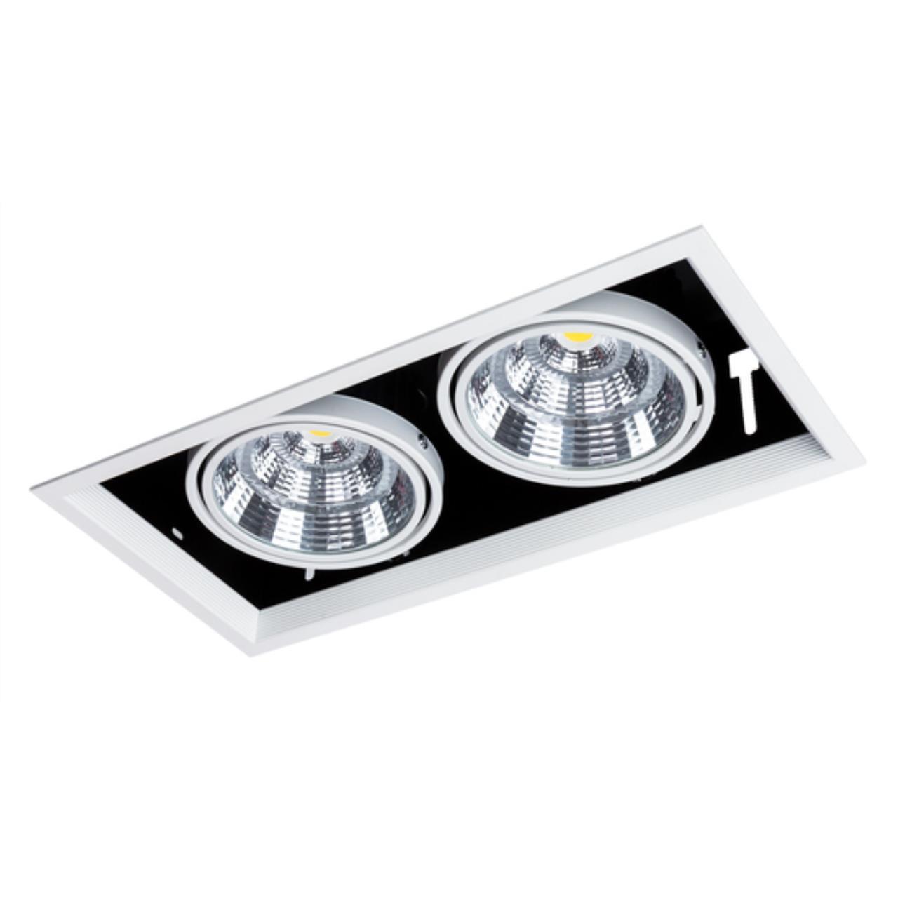 картинка Встраиваемый светодиодный светильник Arte Lamp Merga A8450PL-2WH от магазина pro-decor.kz