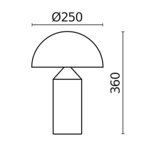 картинка Настольный светильник Freya FR5218TL-02CR от магазина pro-decor.kz