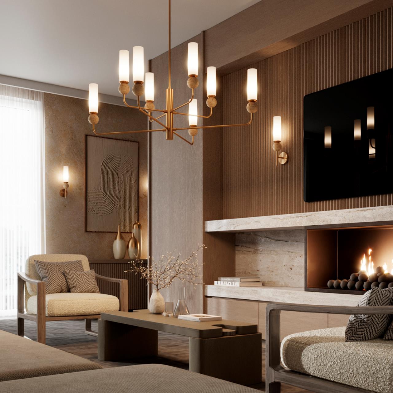 картинка 6625/8 Odeon Light Люстра LOLLA от магазина pro-decor.kz