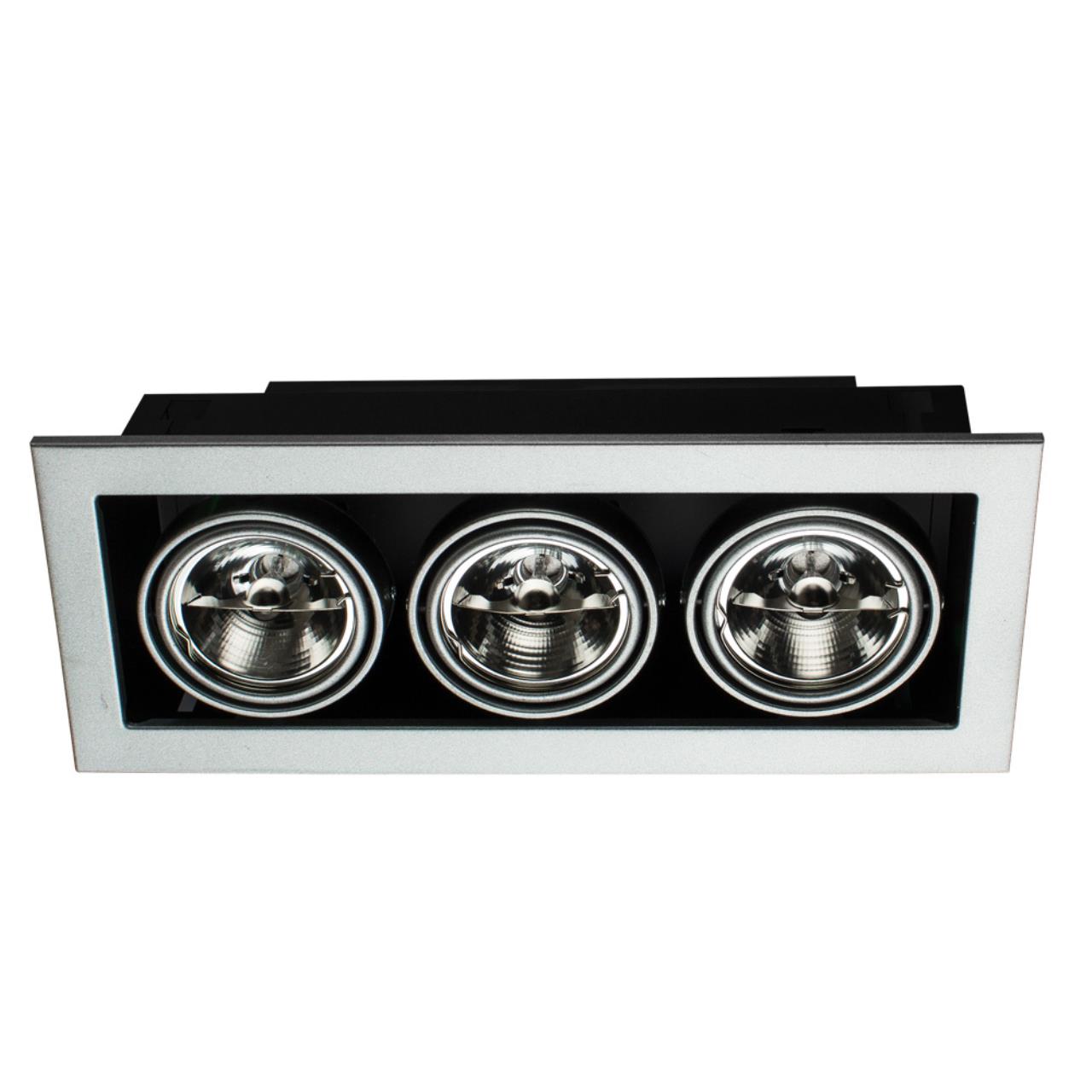 картинка Встраиваемый светильник Arte Lamp Technika A5930PL-3SI магазин pro-decor.kz являющийся официальным дистрибьютором в Казахстане картинка Встраиваемый светильник Arte Lamp Technika A5930PL-3SI от магазина pro-decor.kz