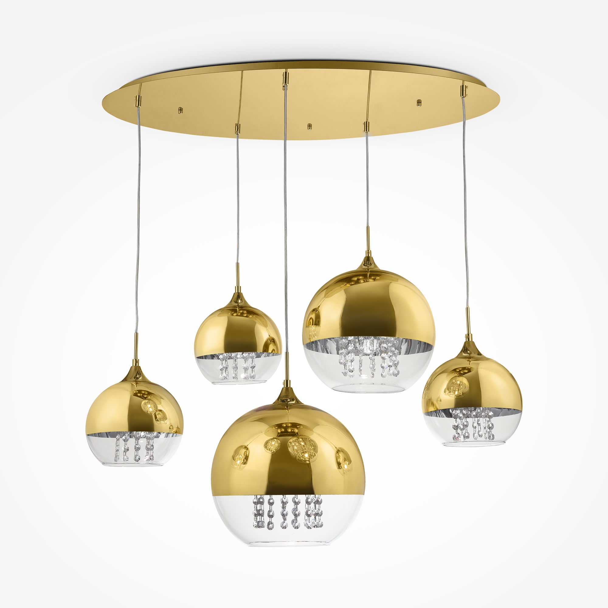 картинка Подвесная люстра Maytoni Fermi P140-PL-170-5-G магазин pro-decor.kz являющийся официальным дистрибьютором в Казахстане картинка Подвесная люстра Maytoni Fermi P140-PL-170-5-G от магазина pro-decor.kz