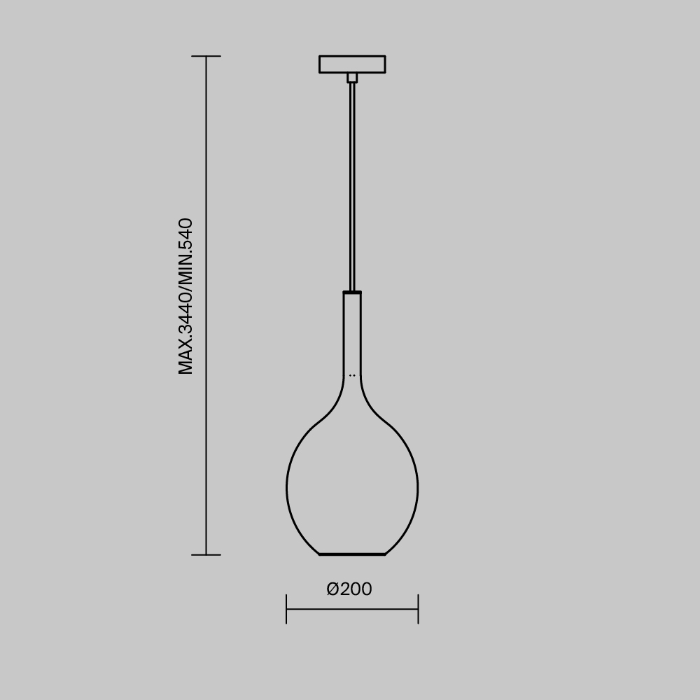 картинка Подвесной светильник Maytoni MOD271PL-01B1 от магазина pro-decor.kz