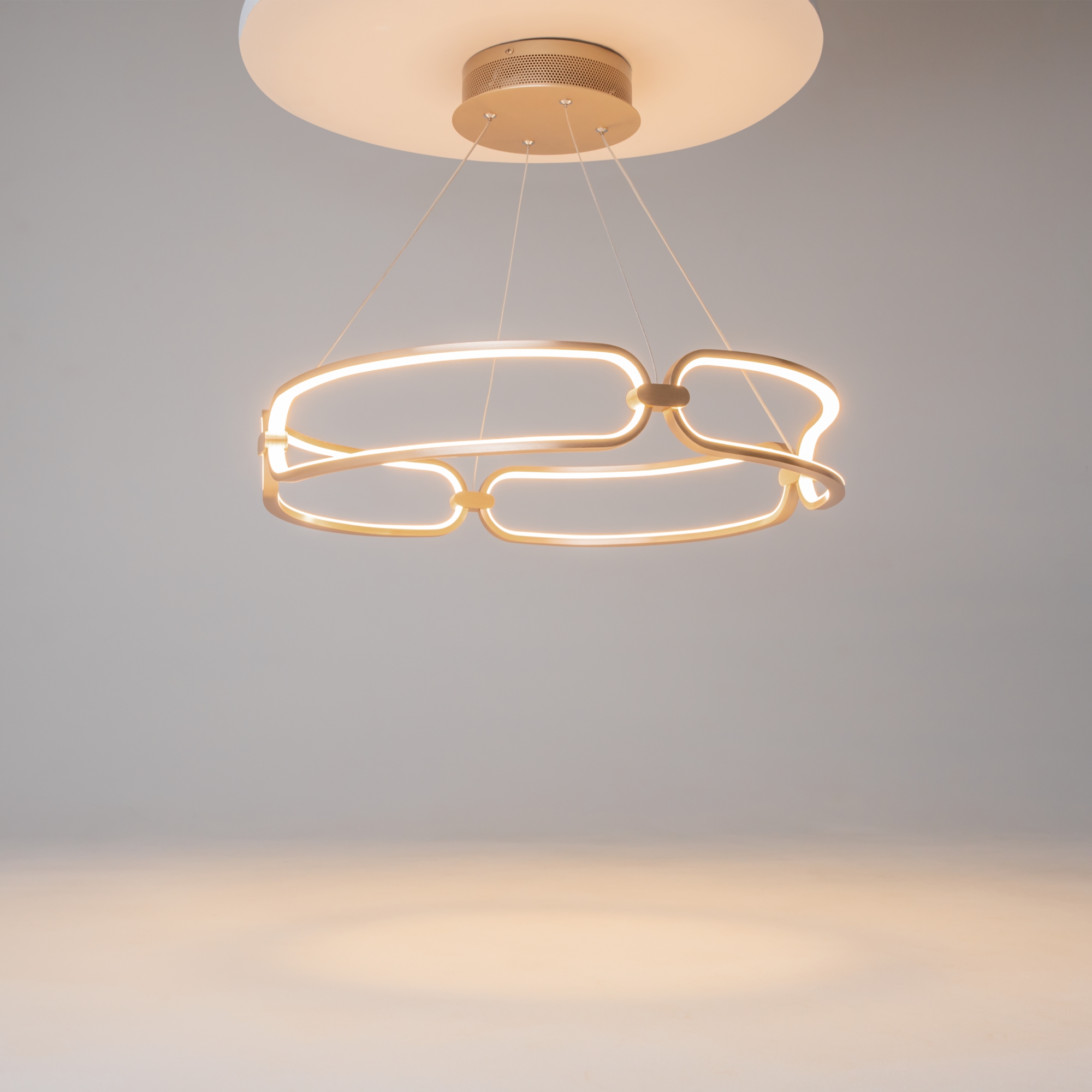 картинка Подвесной светодиодный светильник Maytoni Chain MOD017PL-L50MG от магазина pro-decor.kz