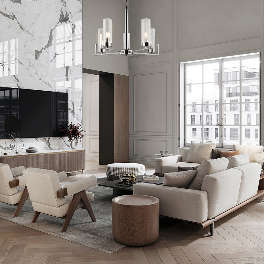 картинка Подвесной светильник Freya FR5214PL-05BS Adeline магазин pro-decor.kz являющийся официальным дистрибьютором в Казахстане картинка Подвесной светильник Freya FR5214PL-05BS Adeline от магазина pro-decor.kz