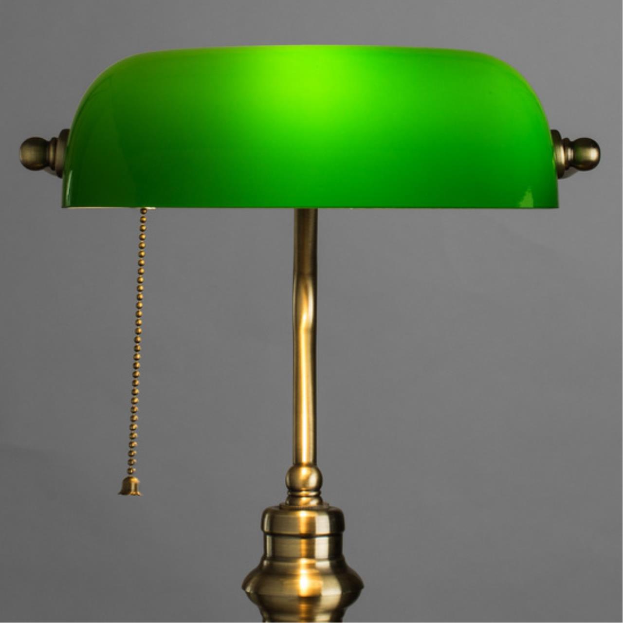 картинка Настольная лампа Arte Lamp Banker A2492LT-1AB от магазина pro-decor.kz