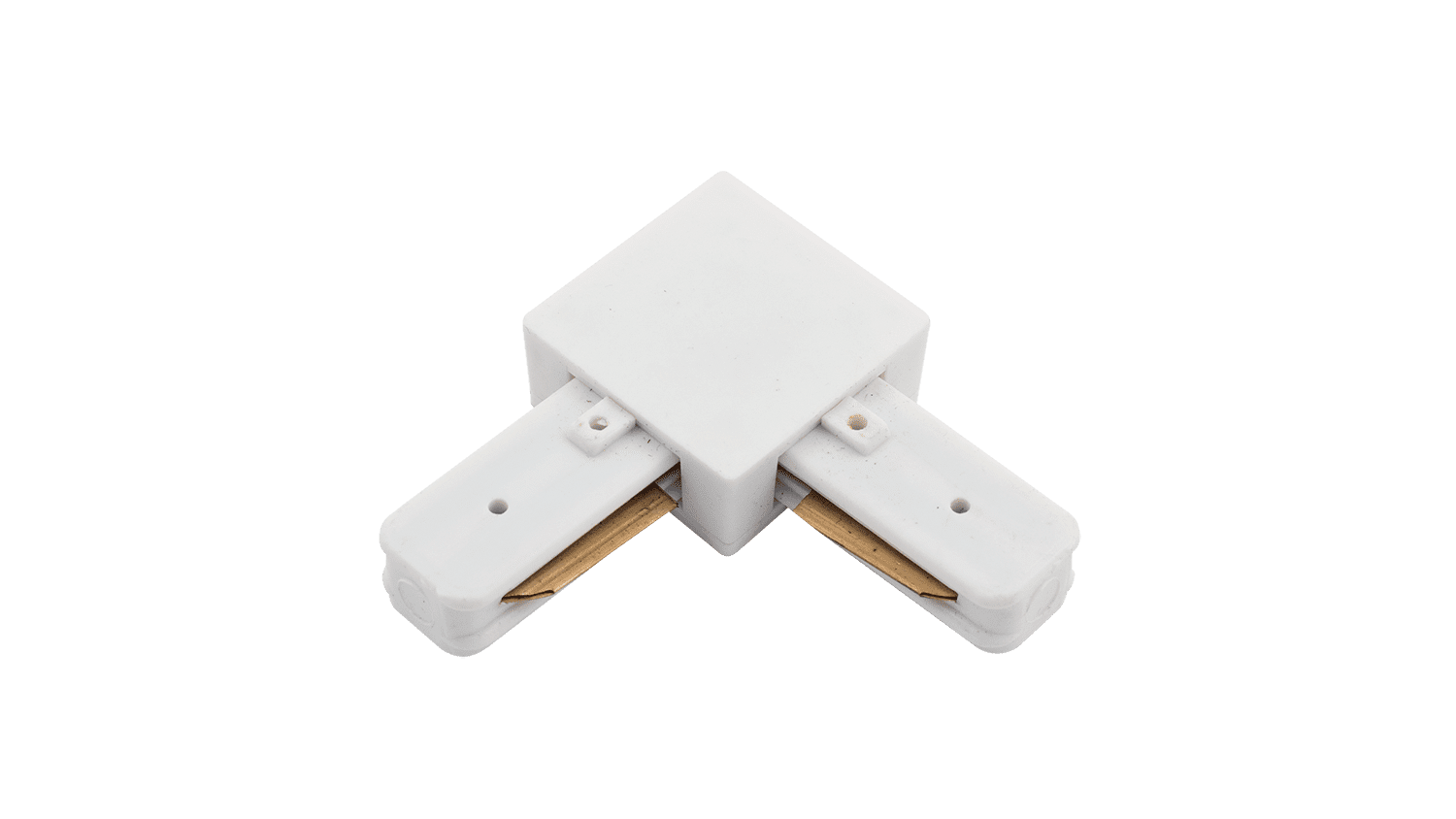 картинка L коннектор для однофазных трековыx систем, Белый от магазина pro-decor.kz