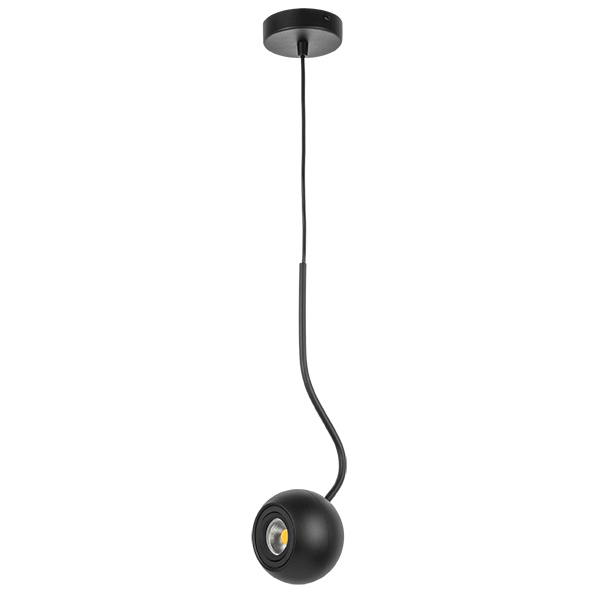 картинка 110717 Светильник подвесной OCCHIO FABI 1х7W (led) G5,3 ЧЕРНЫЙ от магазина pro-decor.kz