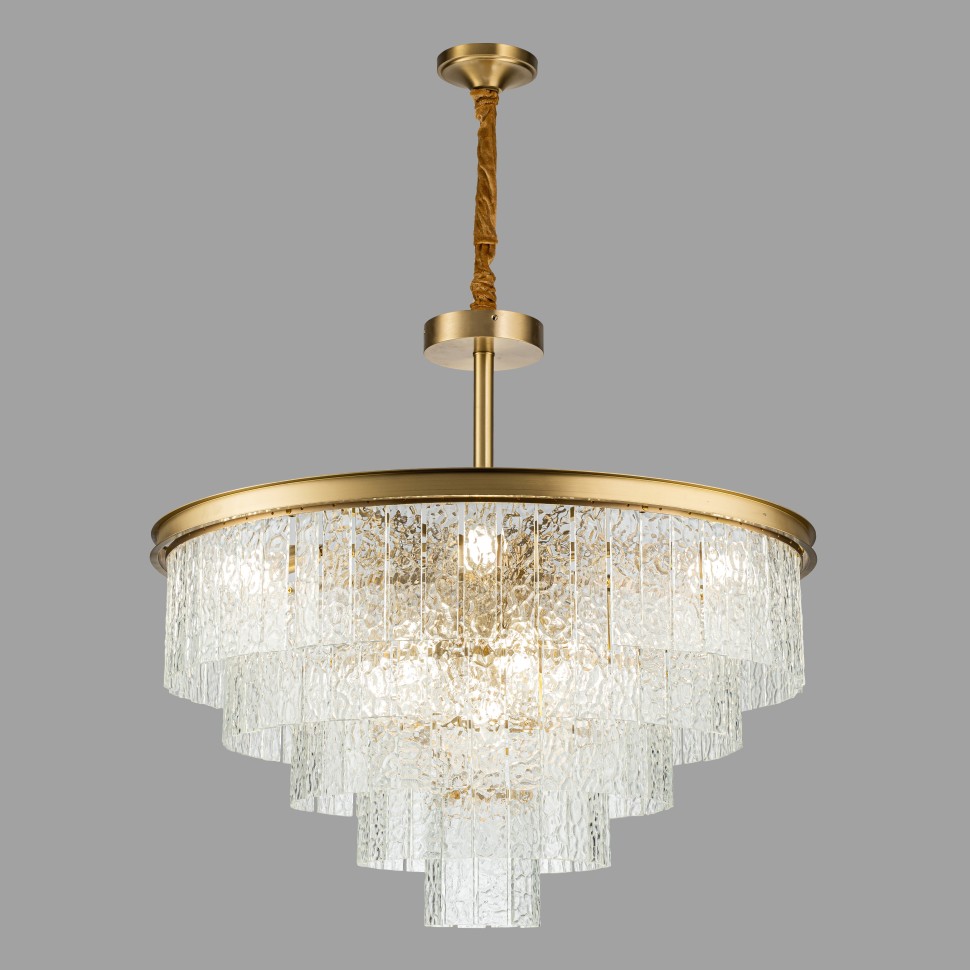картинка Подвесная люстра Belfast Harland 6308-8 BR CL  от магазина pro-decor.kz