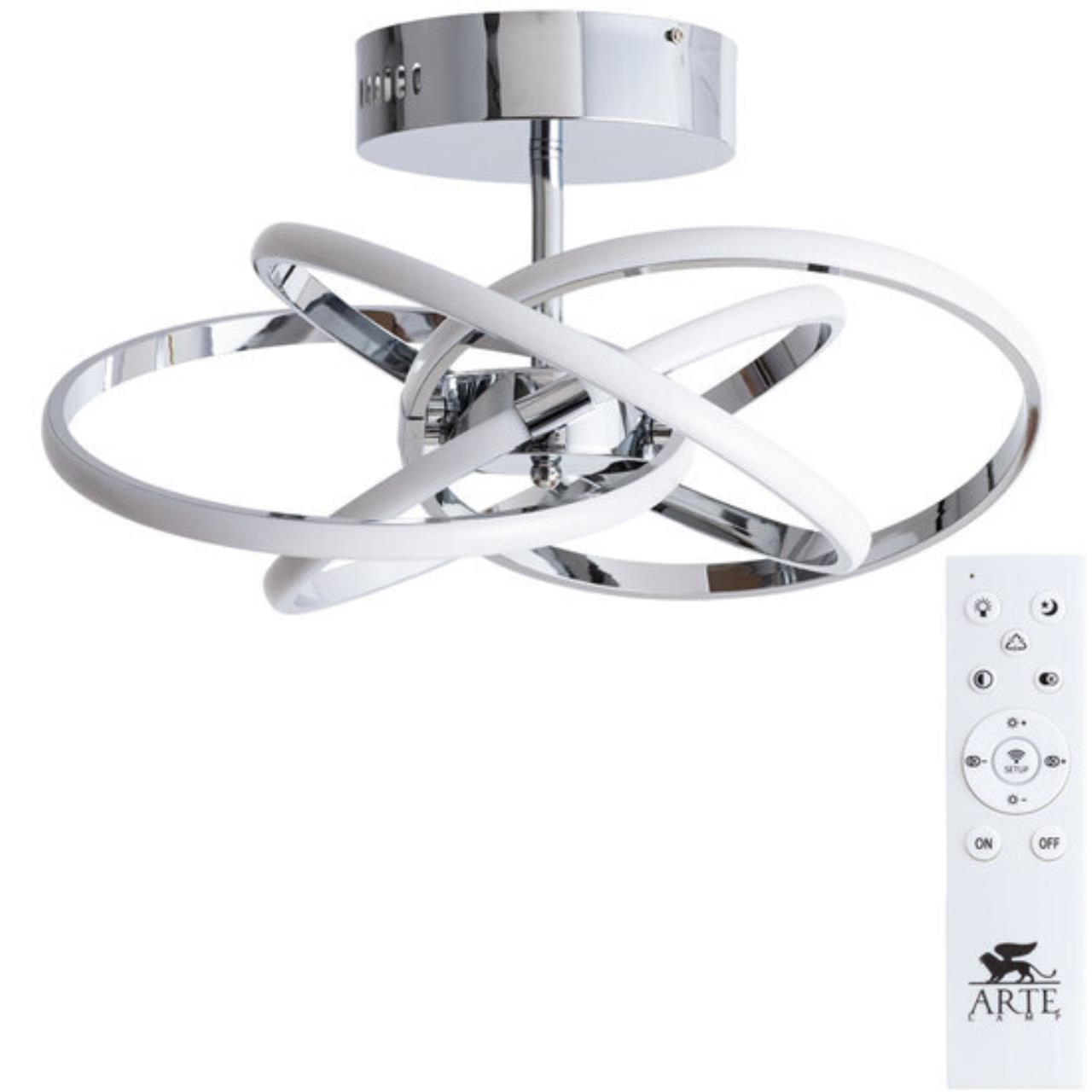 картинка Потолочный светодиодный светильник Arte Lamp Orbit A9052PL-4CC от магазина pro-decor.kz