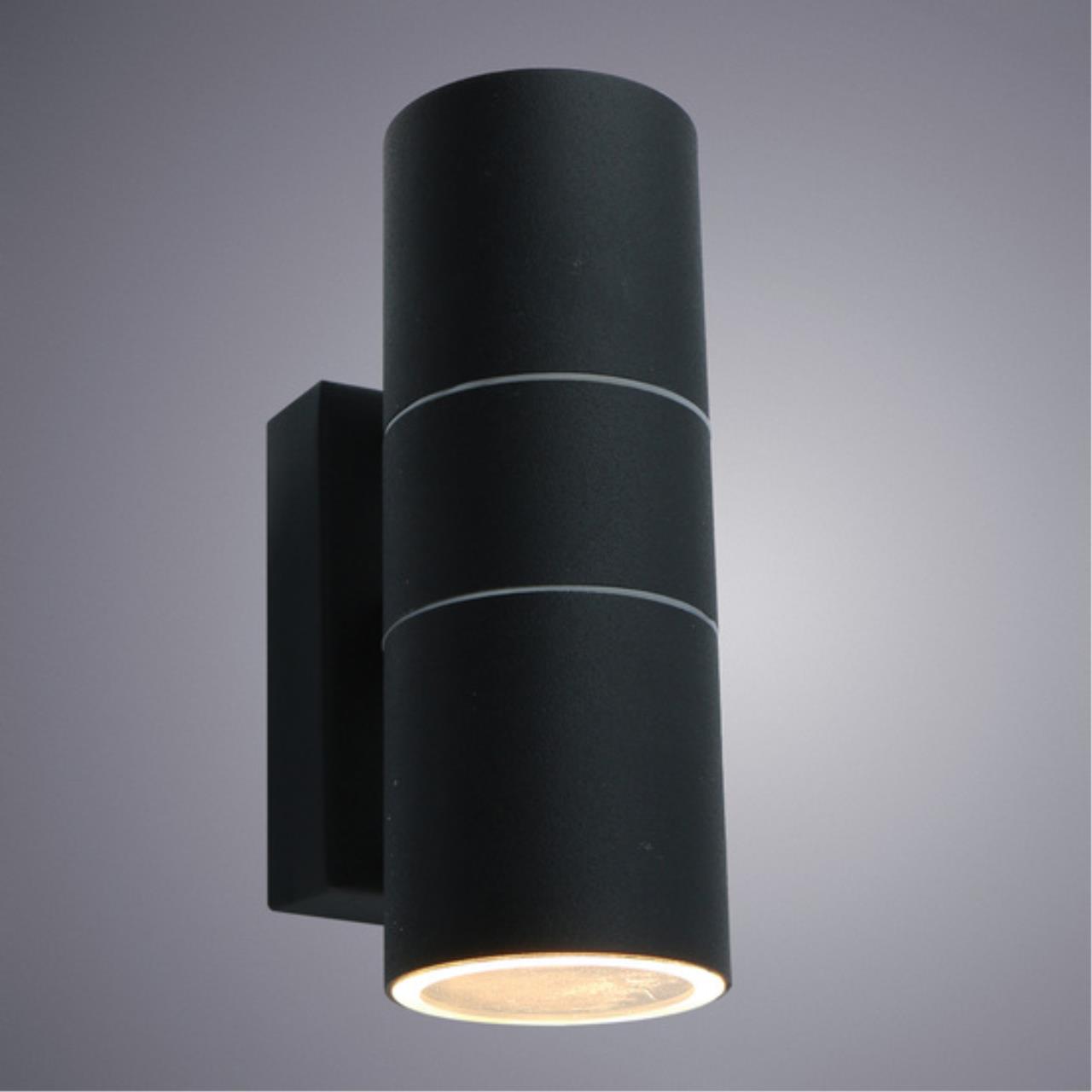картинка Уличный настенный светильник Arte Lamp Sonaglio A3302AL-2BK от магазина pro-decor.kz