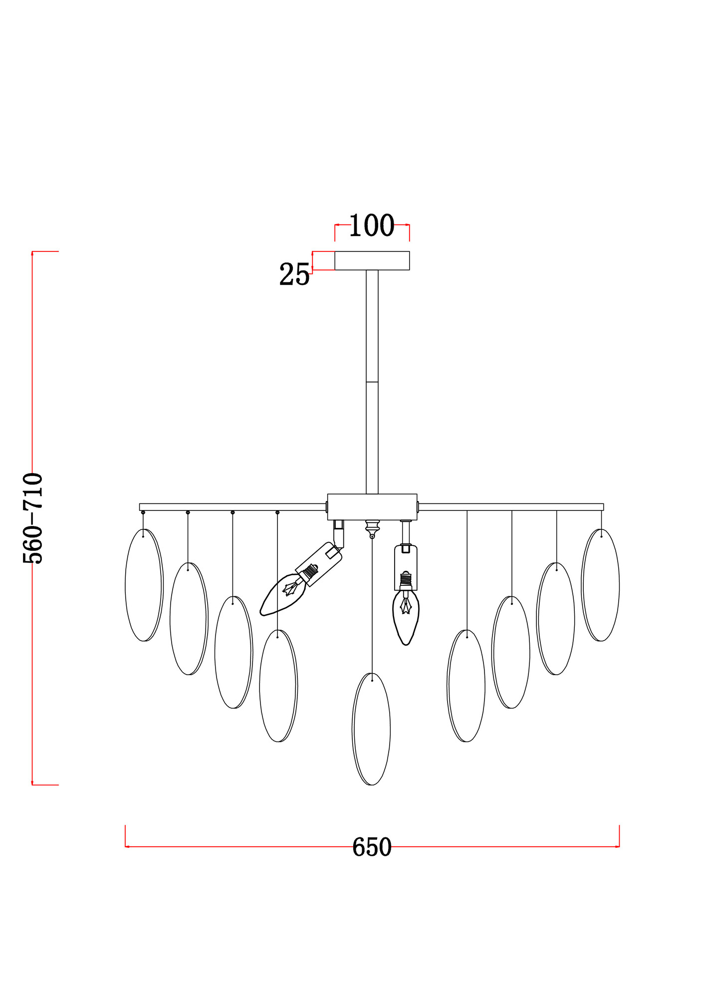 картинка Люстра Freya FR5104PL-06N от магазина pro-decor.kz