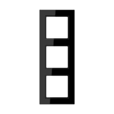 картинка Рамка 3-постовая Jung A creation черная AC583SW магазин pro-decor.kz являющийся официальным дистрибьютором в Казахстане картинка Рамка 3-постовая Jung A creation черная AC583SW от магазина pro-decor.kz