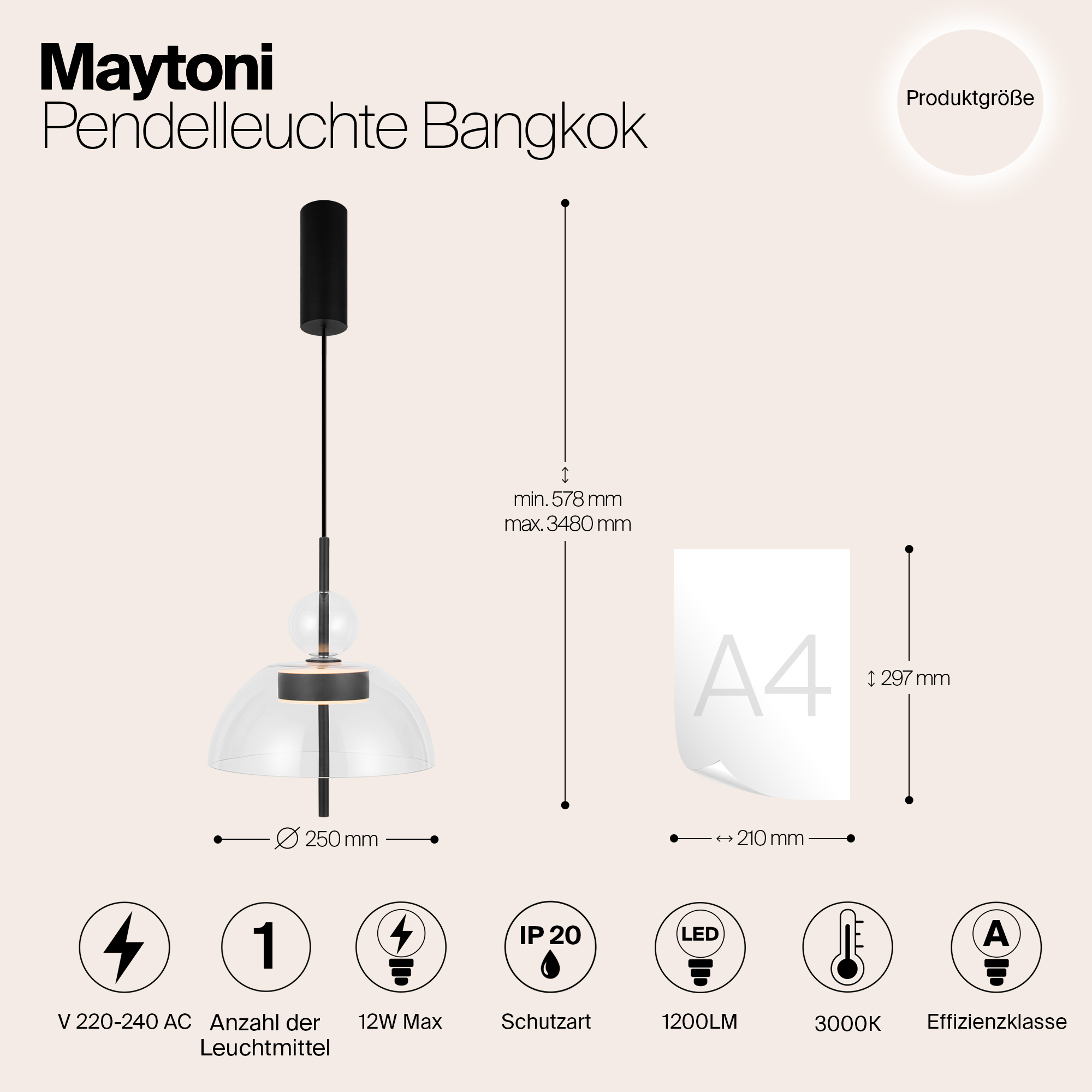 картинка Подвесной светильник Maytoni MOD185PL-L6B3K1 магазин pro-decor.kz являющийся официальным дистрибьютором в Казахстане картинка Подвесной светильник Maytoni MOD185PL-L6B3K1 от магазина pro-decor.kz