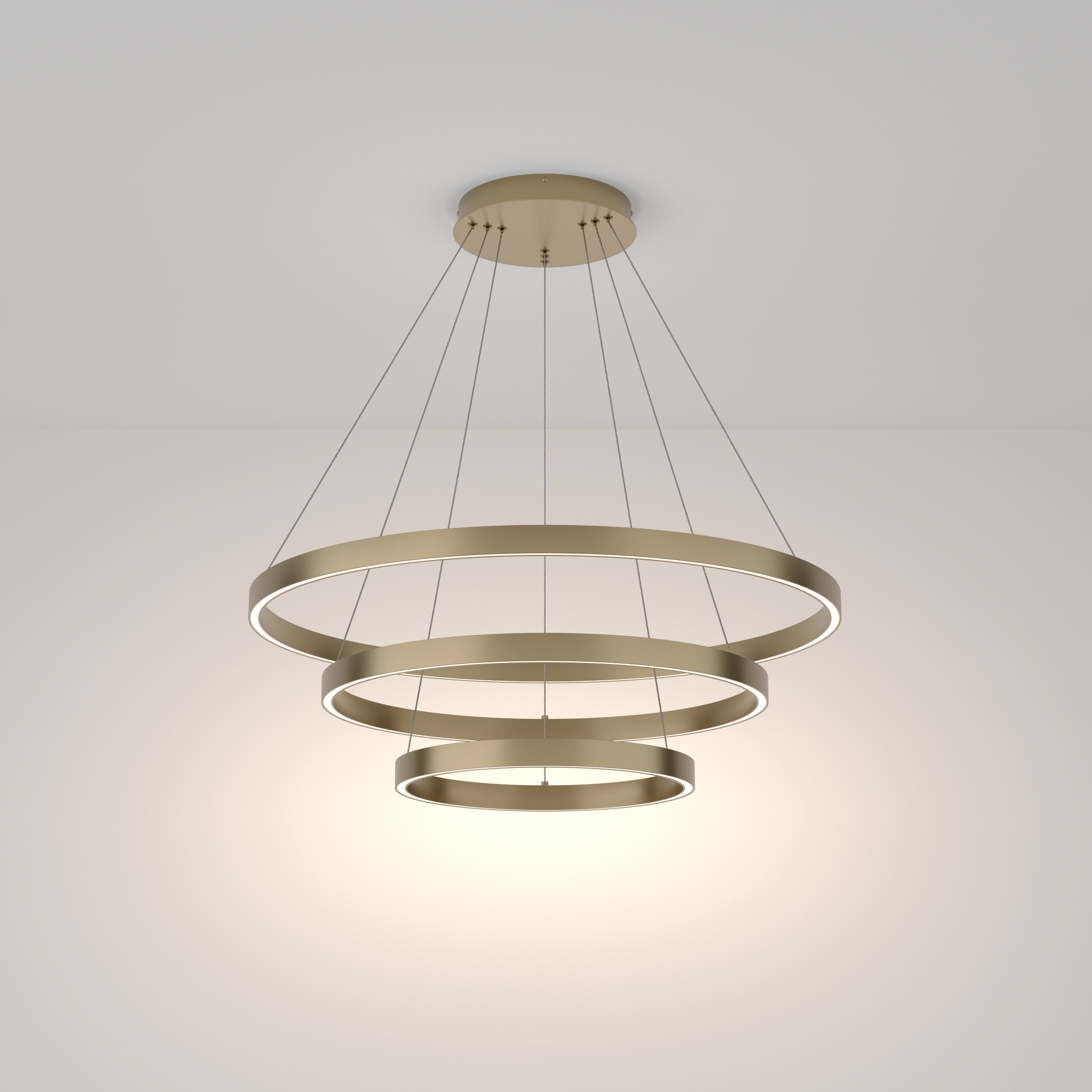 картинка Подвесной светодиодный светильник Maytoni Rim MOD058PL-L100BS4K от магазина pro-decor.kz