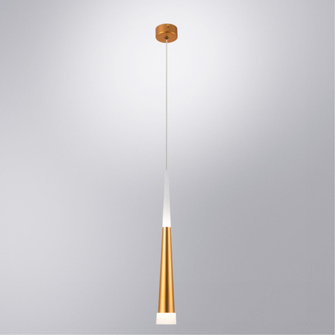 картинка Подвесной светодиодный светильник Arte Lamp Sabik A6010SP-1SG от магазина pro-decor.kz